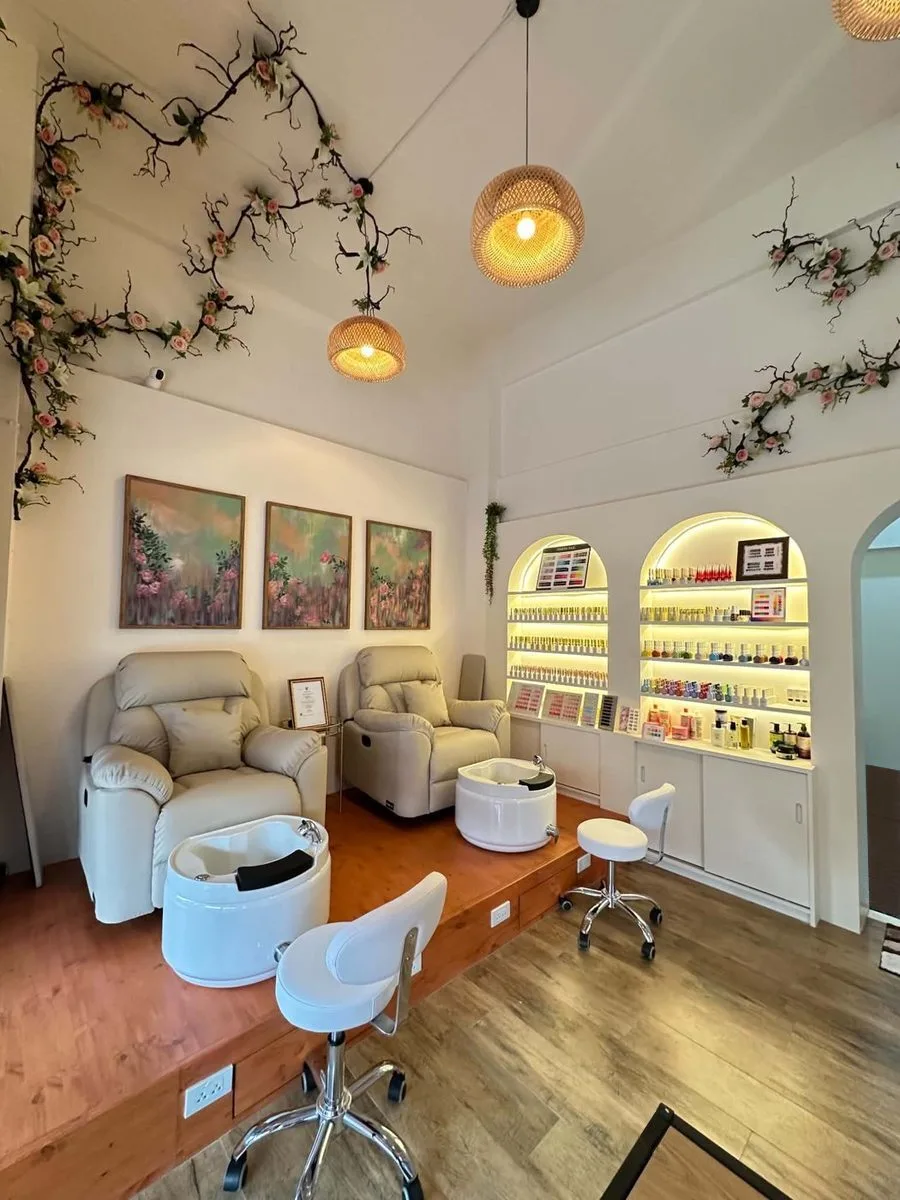 Somsasi salon interior in Nimman, Chiang Mai